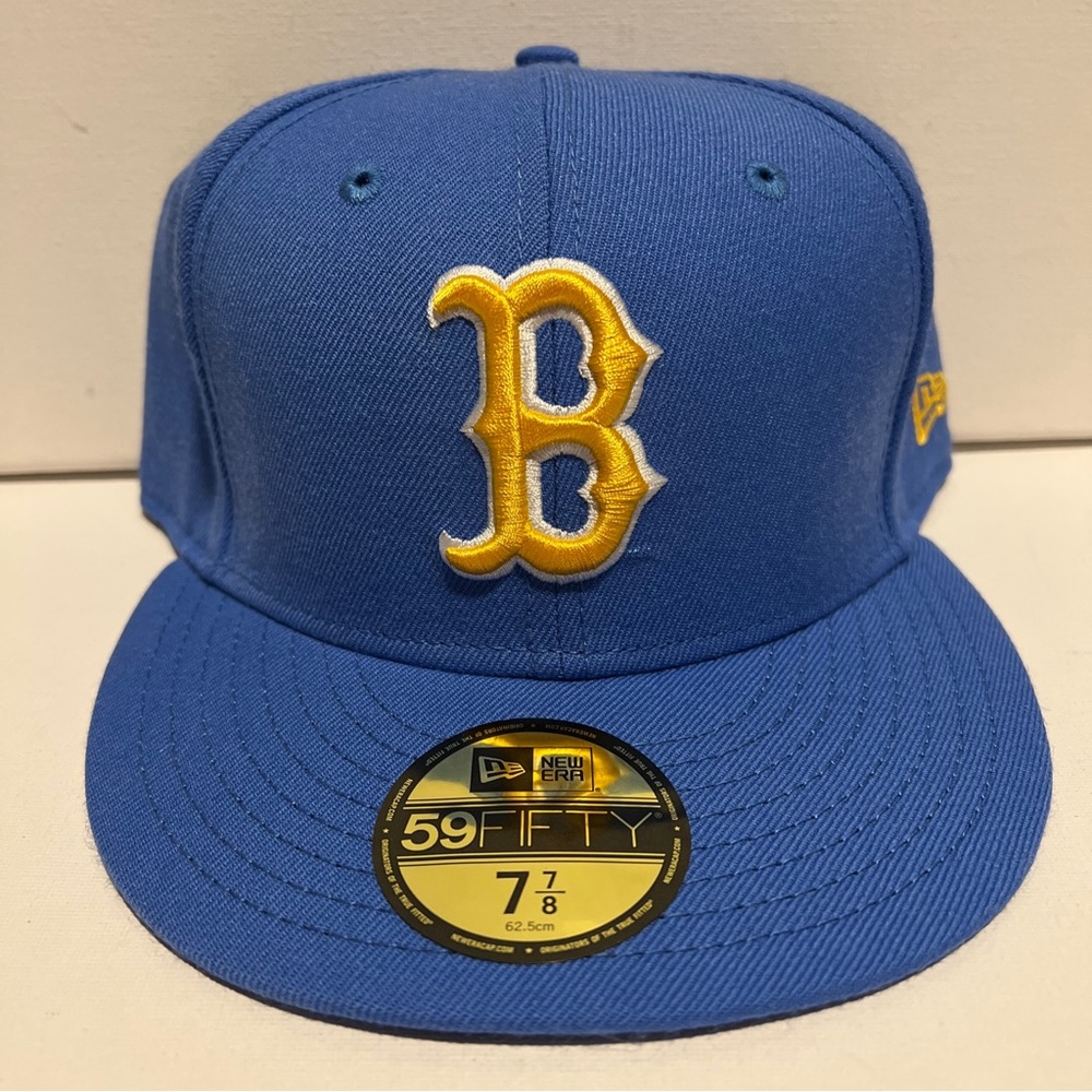 UCLA Bruins New Era Fitted Hat Cap 59fifty 5950 7 7/8 Club Embroidered Logo NWT